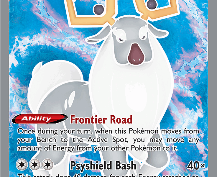 Wyrdeer V Pokemon Kaart