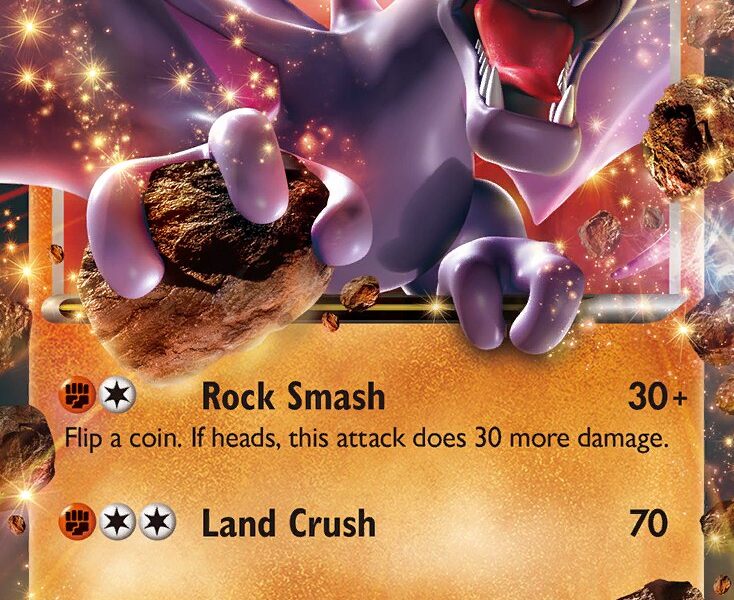 Aerodactyl-EX Pokemon Kaart