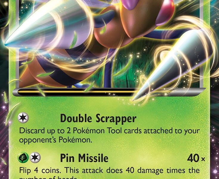 Beedrill-EX Pokemon Kaart