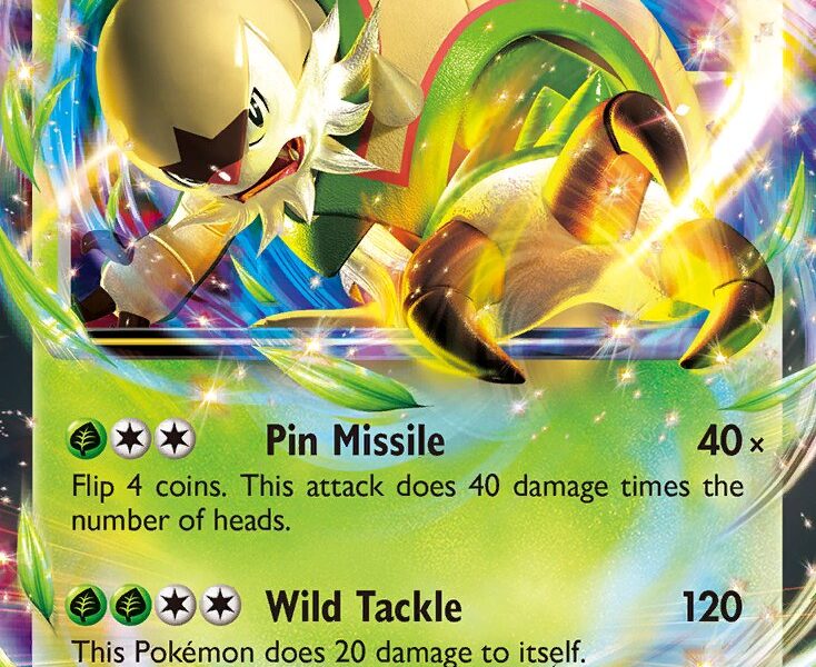 Chesnaught-EX Pokemon Kaart