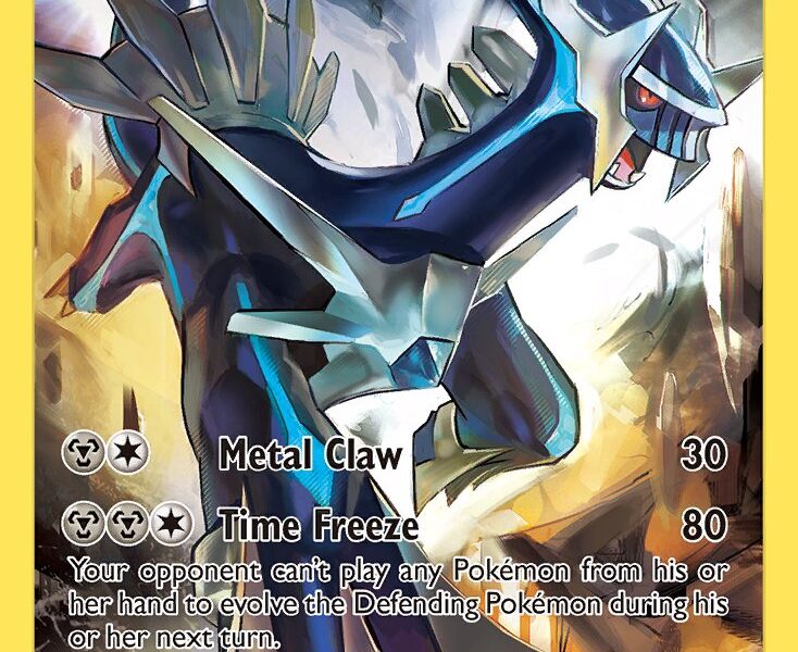 Dialga Pokemon Kaart