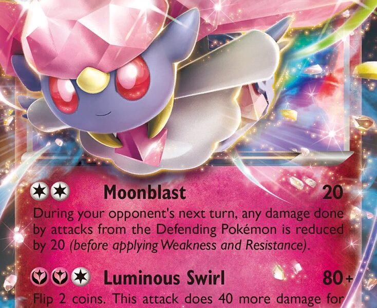 Diancie-EX Pokemon Kaart