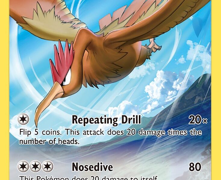 Fearow Pokemon Kaart