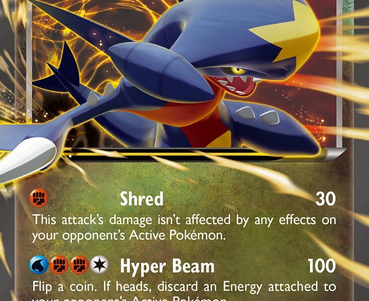 Garchomp-EX Pokemon Kaart