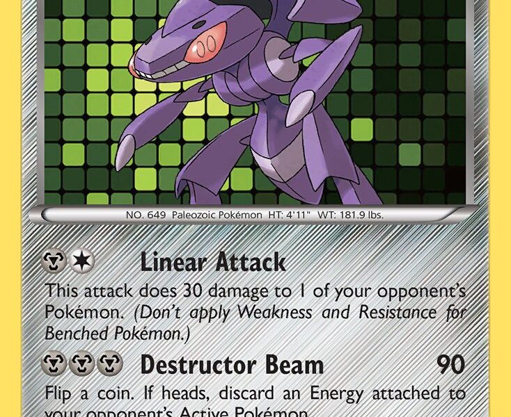 Genesect Pokemon Kaart