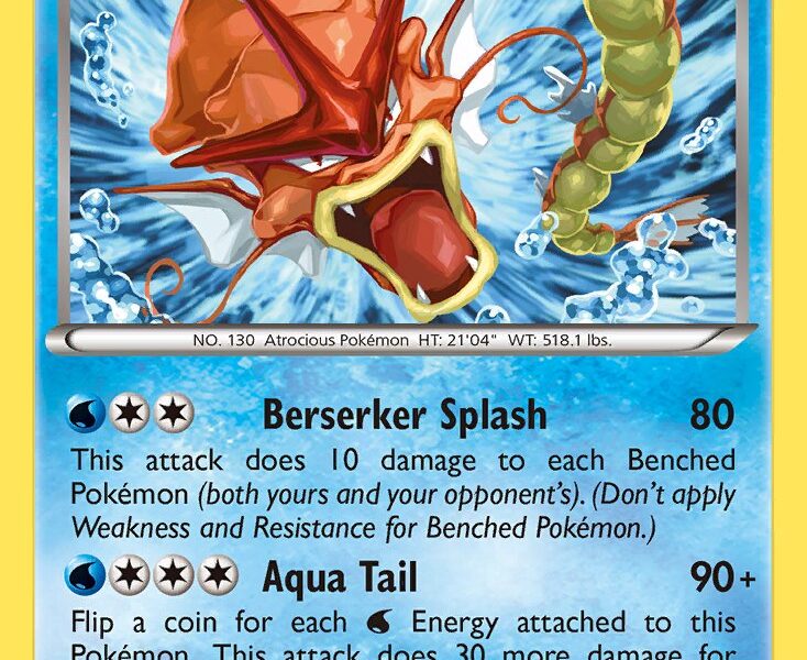 Gyarados Pokemon Kaart