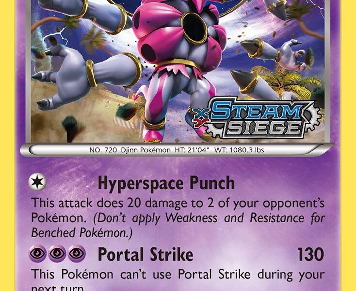 Hoopa Pokemon Kaart