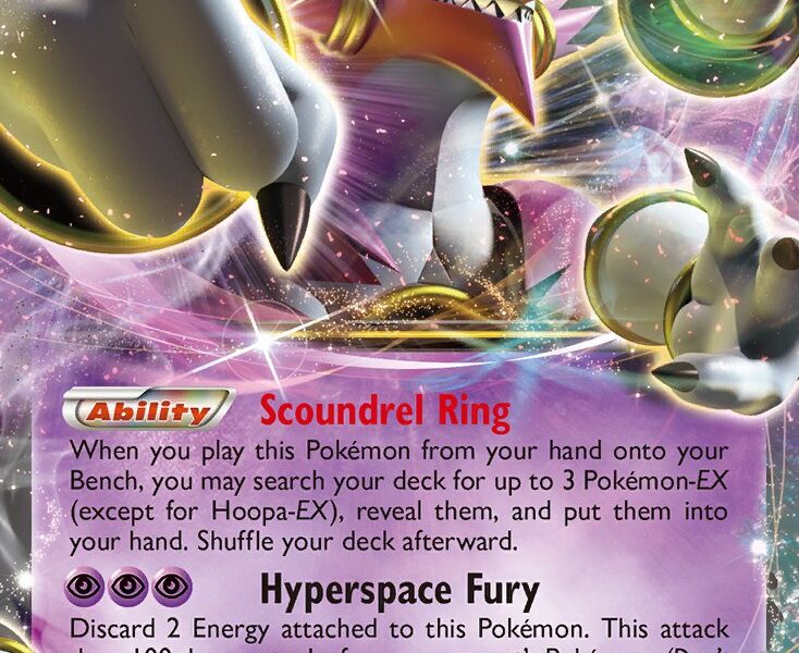 Hoopa-EX Pokemon Kaart