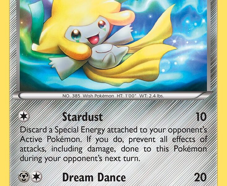 Jirachi Pokemon Kaart