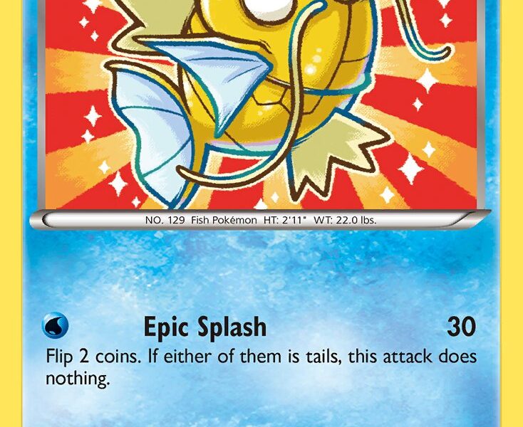 Magikarp Pokemon Kaart