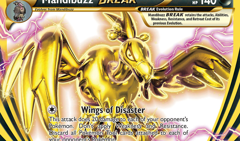 Mandibuzz BREAK Pokemon Kaart