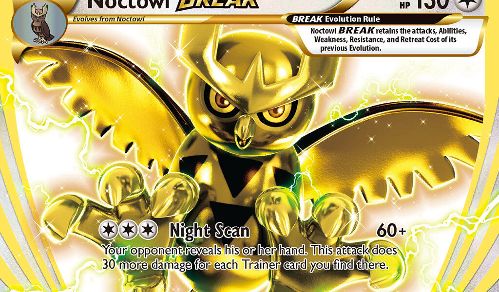 Noctowl BREAK Pokemon Kaart