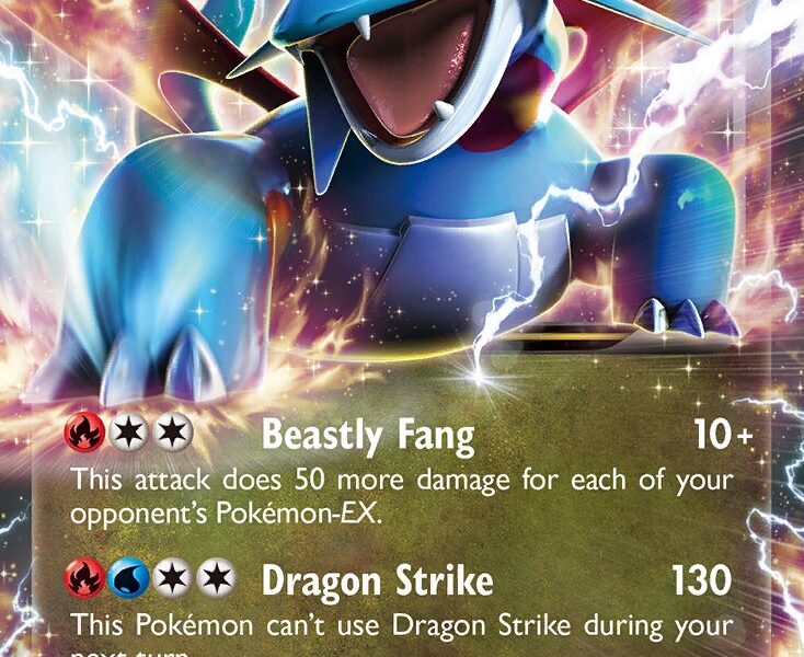 Salamence-EX Pokemon Kaart