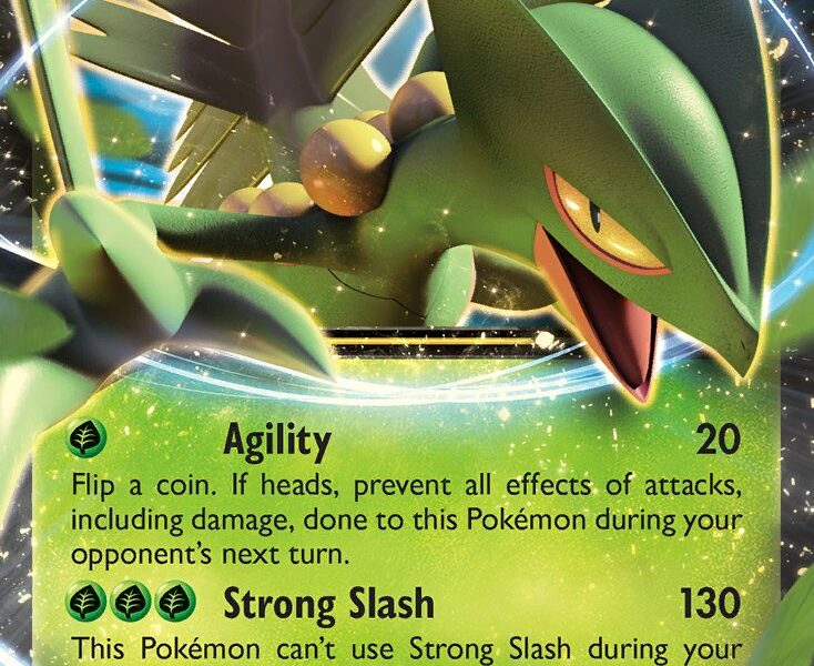Sceptile-EX Pokemon Kaart
