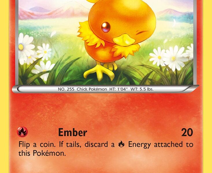 Torchic Pokemon Kaart