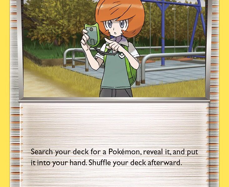 Trevor Pokemon Kaart