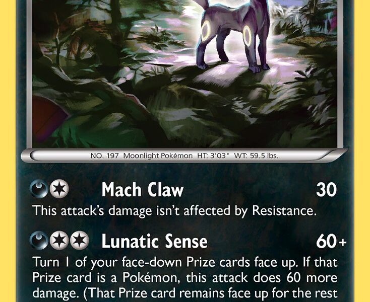 Umbreon Pokemon Kaart