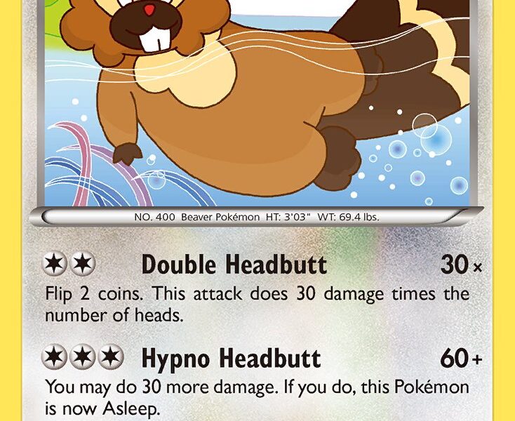 Bibarel Pokemon Kaart