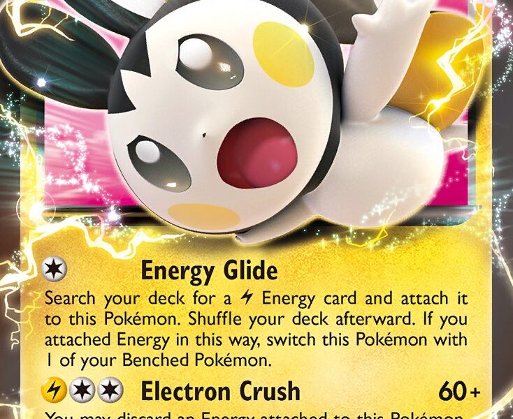 Emolga-EX Pokemon Kaart