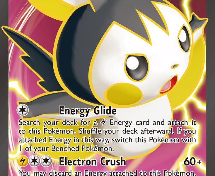 Emolga-EX Pokemon Kaart