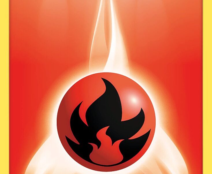Fire Energy Pokemon Kaart