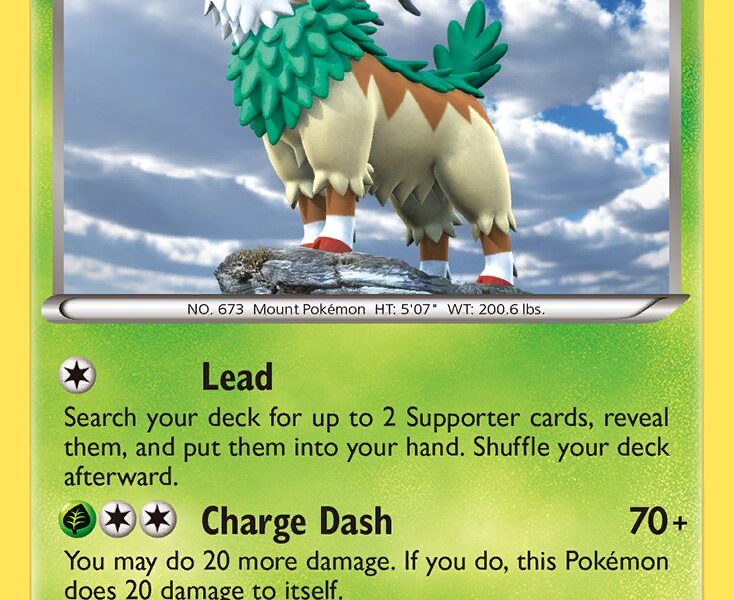 Gogoat Pokemon Kaart