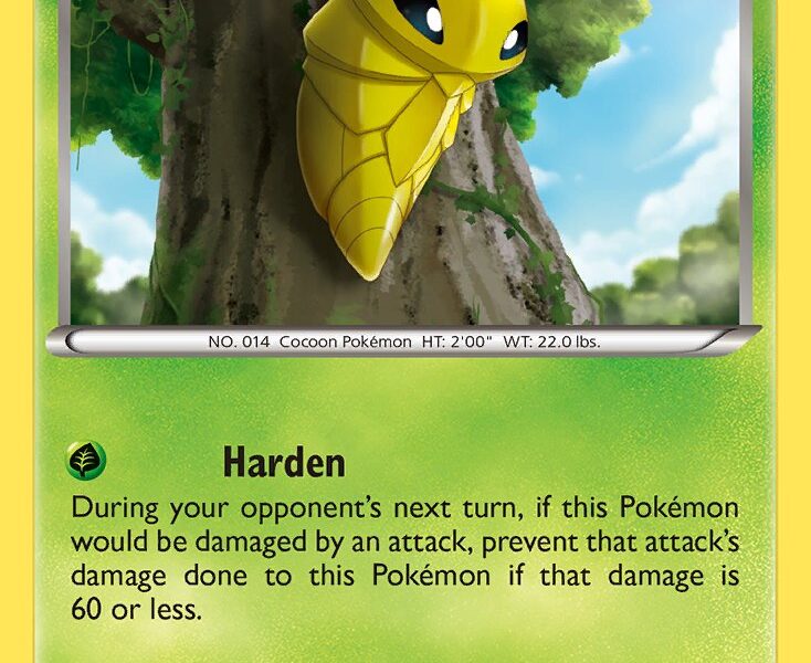 Kakuna Pokemon Kaart