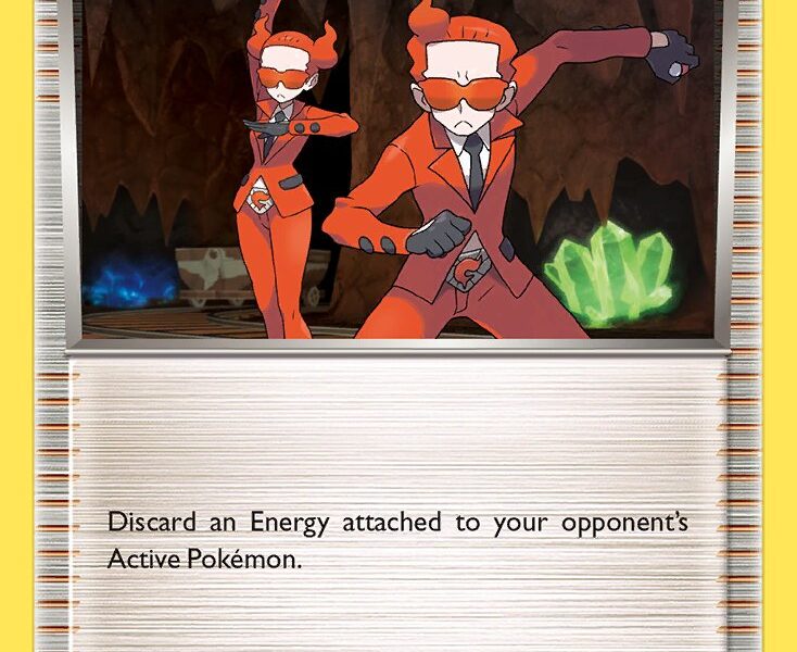 Team Flare Grunt Pokemon Kaart
