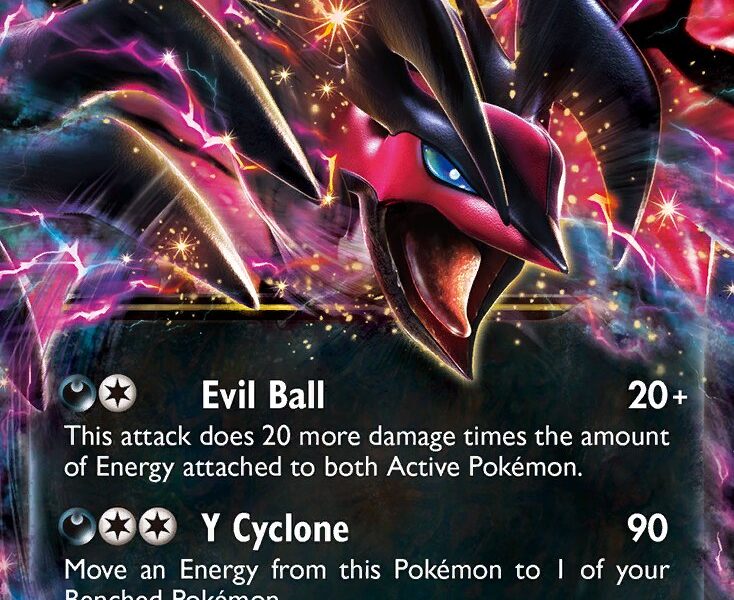 Yveltal-EX Pokemon Kaart