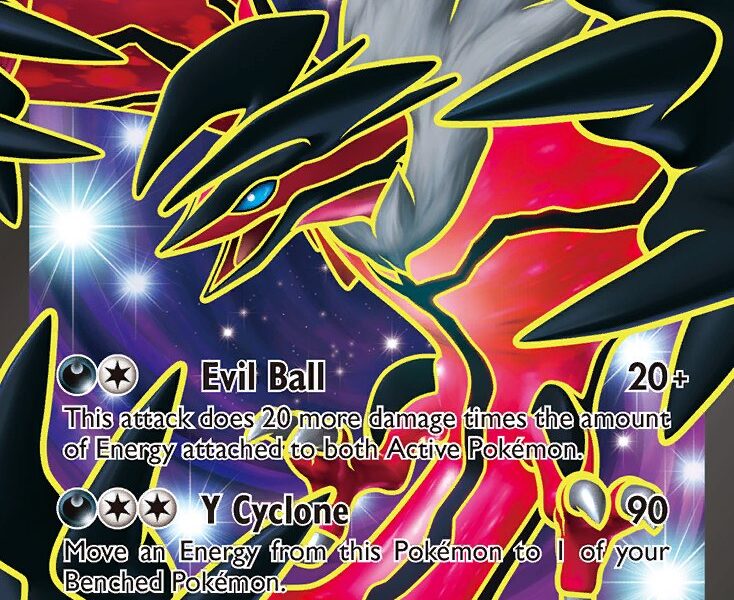 Yveltal-EX Pokemon Kaart