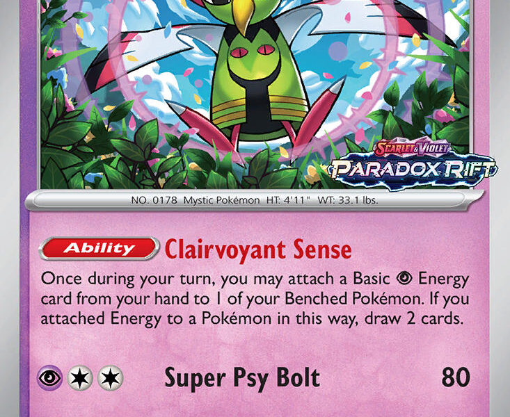 Xatu Pokemon Kaart