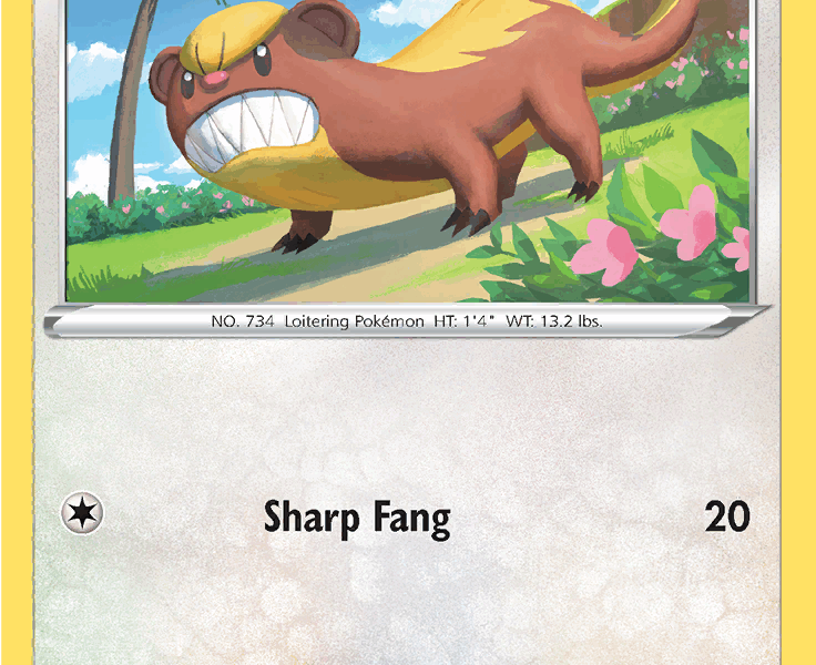 Yungoos Pokemon Kaart
