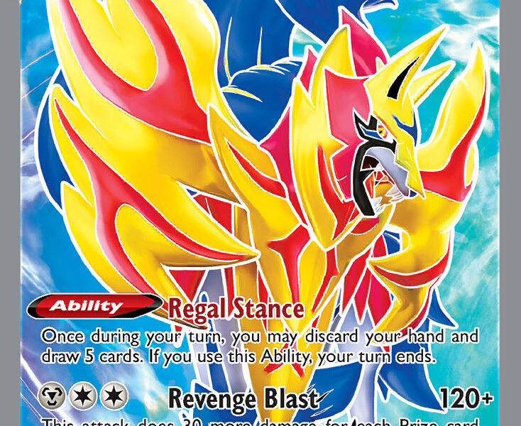 Zamazenta V Pokemon Kaart