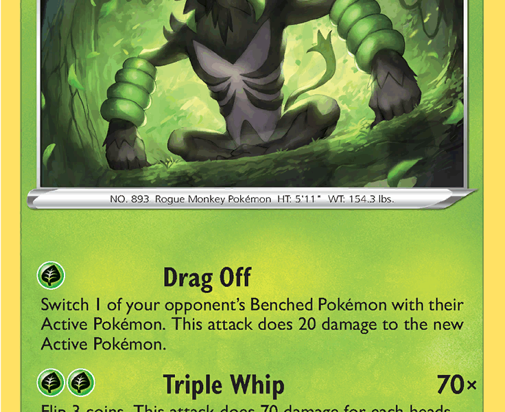 Zarude Pokemon Kaart