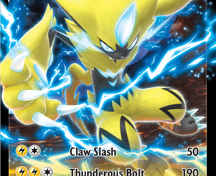 Zeraora V Pokemon Kaart
