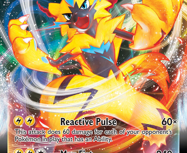 Zeraora VMAX Pokemon Kaart