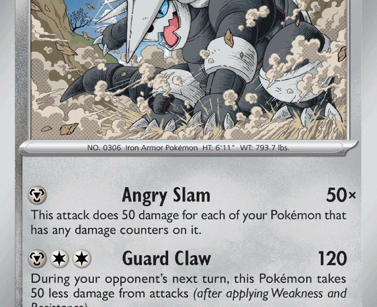 Aggron Pokemon Kaart