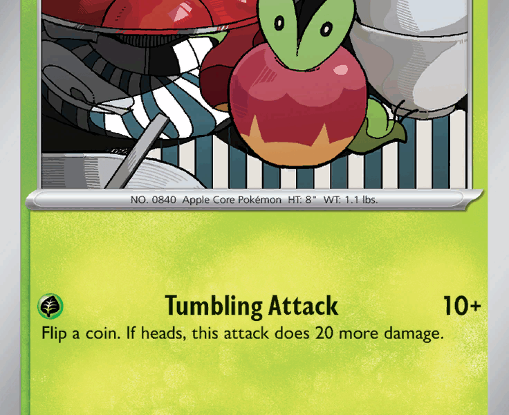 Applin Pokemon Kaart
