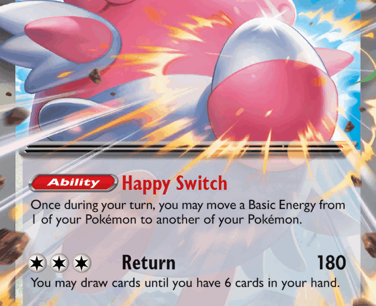Blissey ex Pokemon Kaart