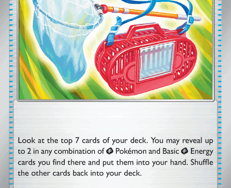 Bug Catching Set Pokemon Kaart