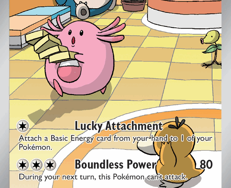 Chansey Pokemon Kaart