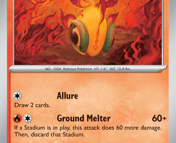 Chi-Yu Pokemon Kaart