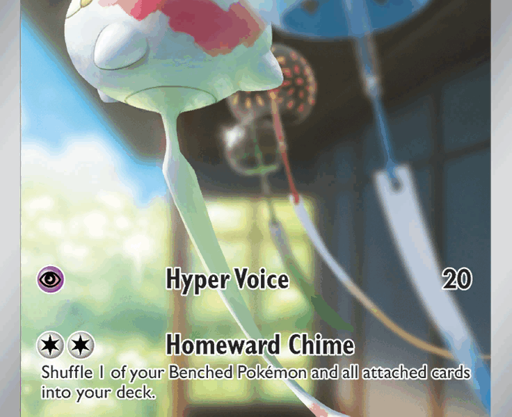 Chimecho Pokemon Kaart
