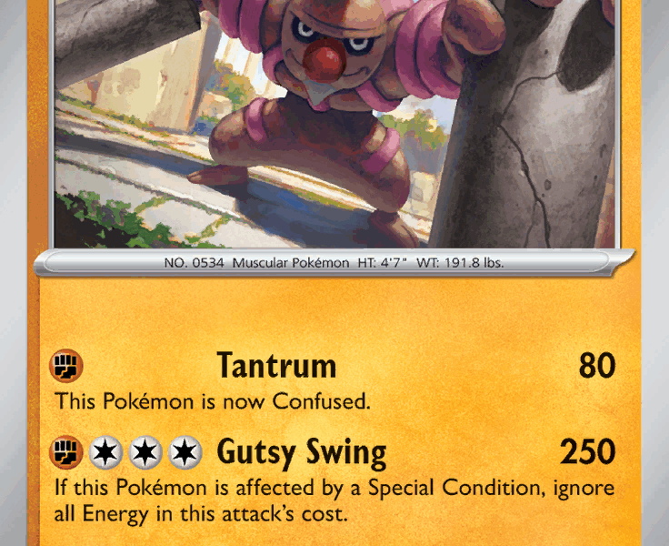 Conkeldurr Pokemon Kaart