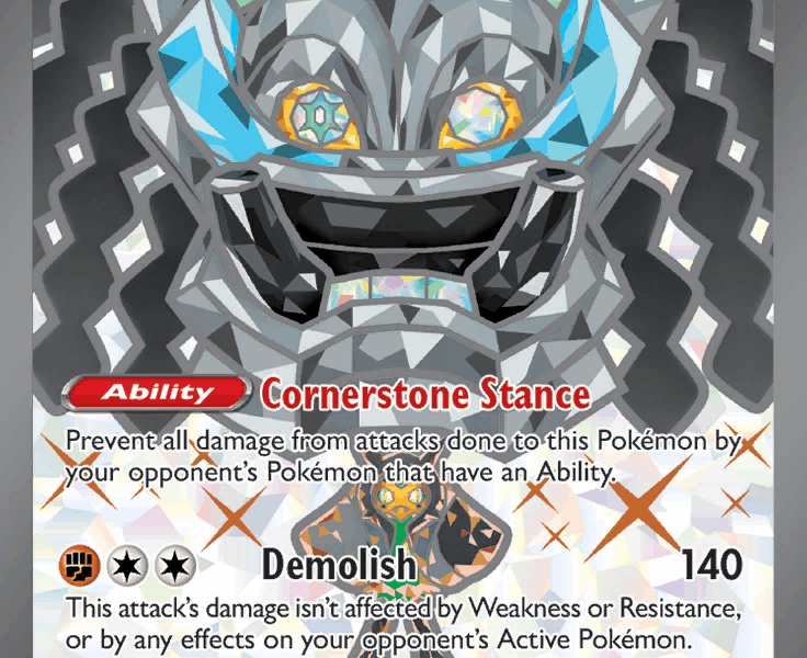 Cornerstone Mask Ogerpon ex Pokemon Kaart