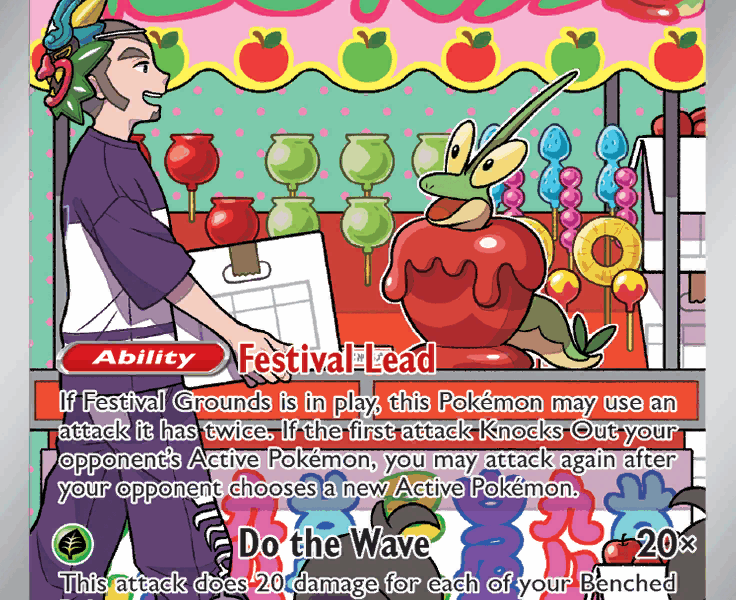 Dipplin Pokemon Kaart
