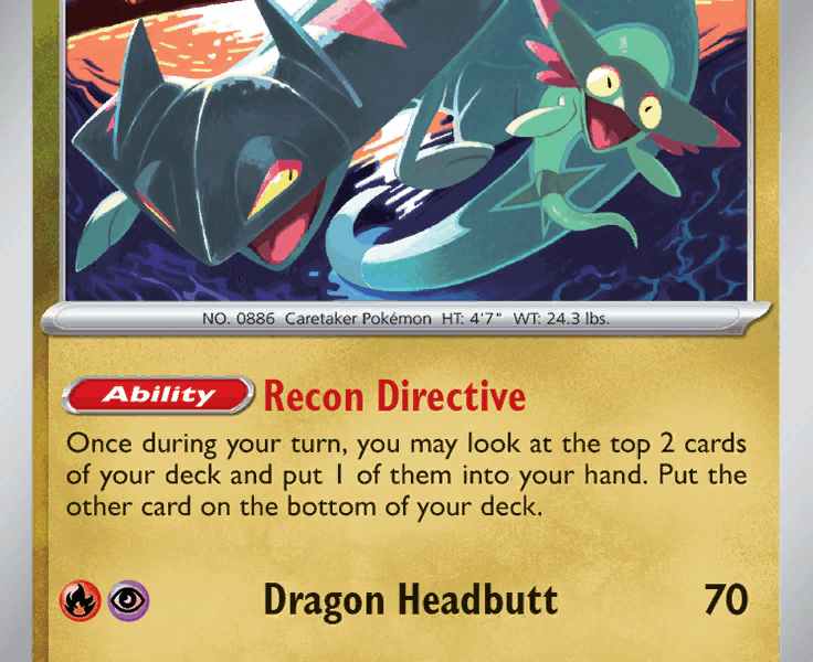 Drakloak Pokemon Kaart