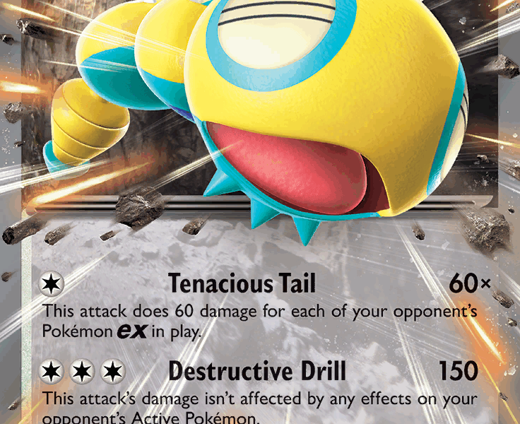 Dudunsparce ex Pokemon Kaart