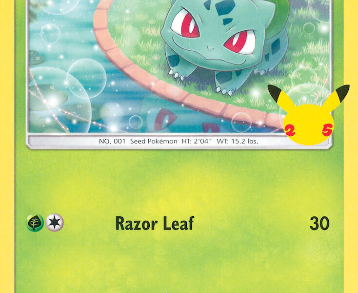 Bulbasaur Pokemon Kaart