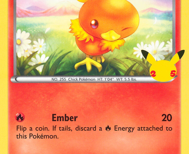 Torchic Pokemon Kaart